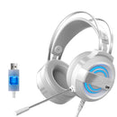 Gaming Headset Wired - Earmuffs Mic Headphone Type