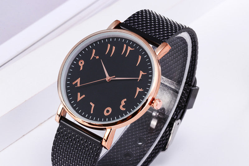 Quartz Watches - Fashion Couples Digital Band Compact Display Creative