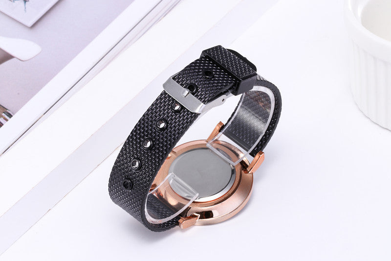 Quartz Watches - Fashion Couples Digital Band Compact Display Creative
