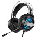 Gaming Headset Wired - Earmuffs Mic Headphone Type