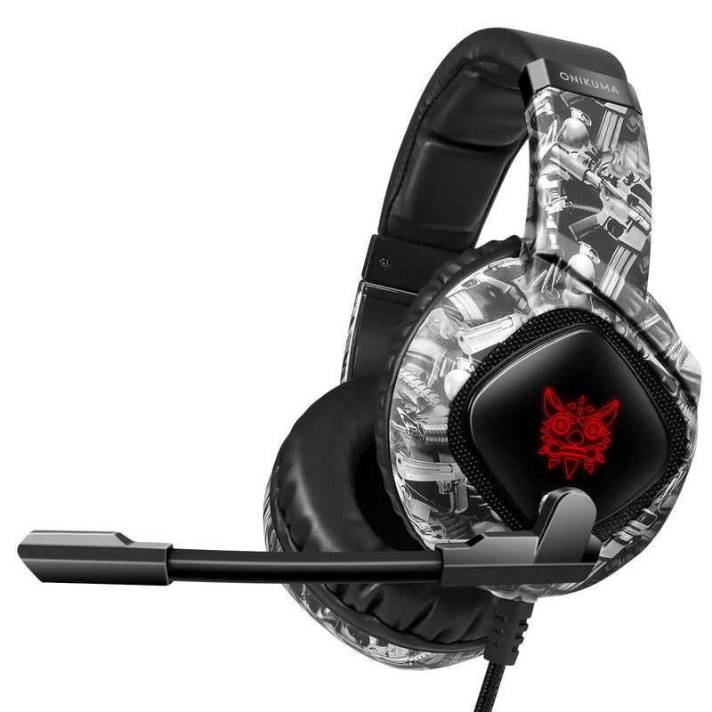 ONIKUMA K19 Headset - RGB Omnidirectional Headphone 20Hz-20KHz