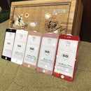 Red powder gold cold carved full screen covered mobile phone tempered