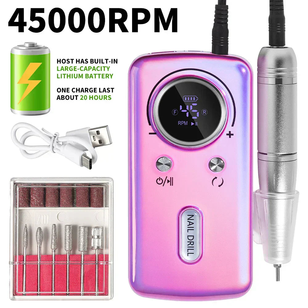 Electric Nail Drill Machine