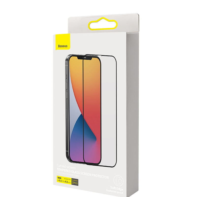 Curved Tempered Film for iPhone 12 Mini - Screen Protector Fits iPhone